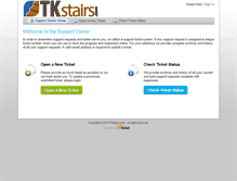 Tablet Screenshot of contact.tkstairs.com